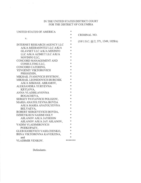 Indictments - Page 1