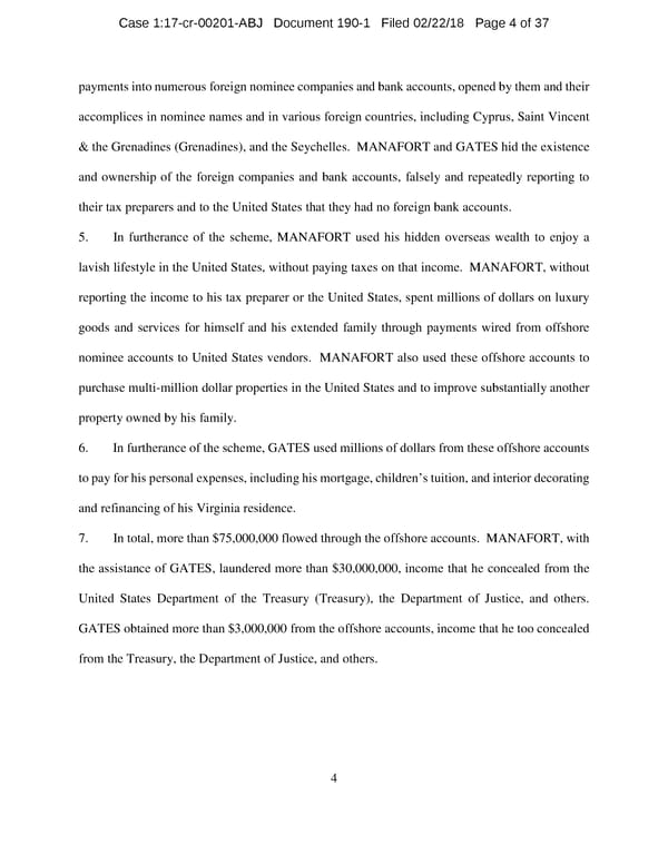 Manafort and Gates superseding indictment - Page 4