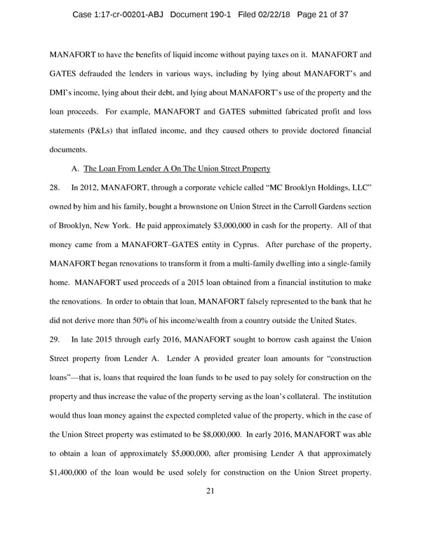Manafort and Gates superseding indictment - Page 21