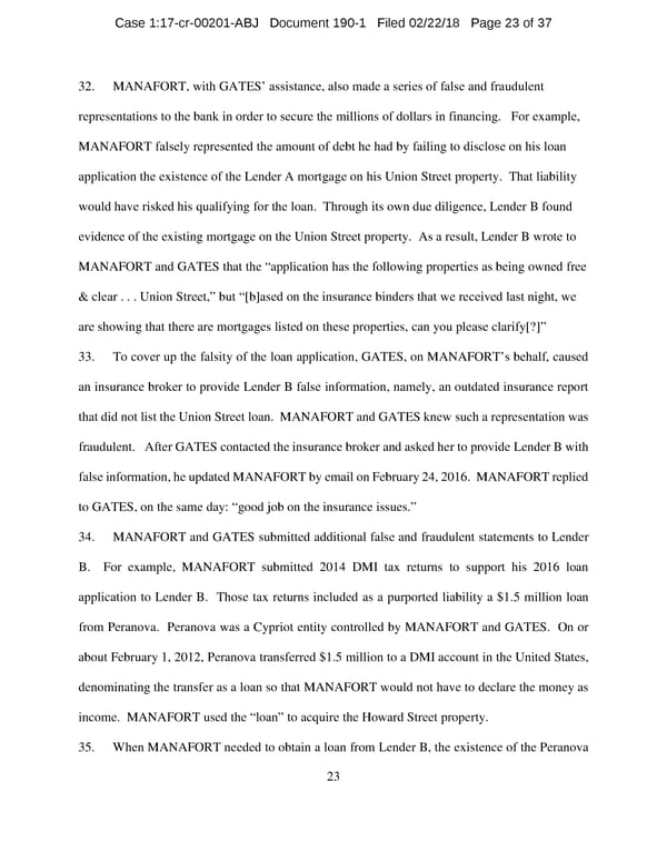 Manafort and Gates superseding indictment - Page 23