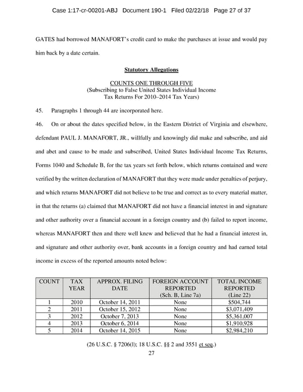Manafort and Gates superseding indictment - Page 27