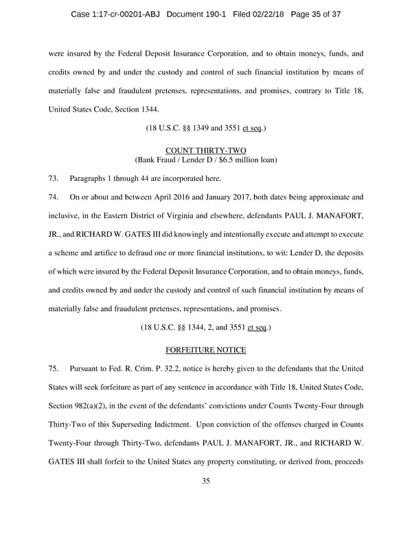 Manafort and Gates superseding indictment - Page 35