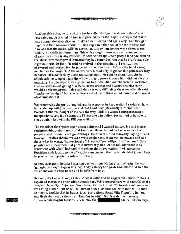 James Comey Memos - Page 5