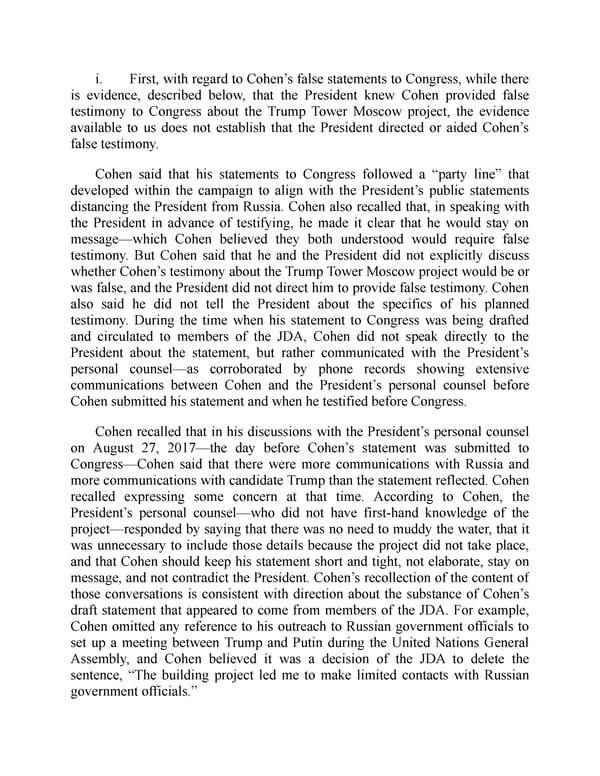 Mueller Report PDF - Page 416